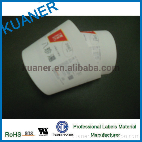 Gloss PP materials for inkjet printers based on water
